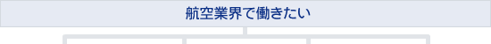 航空業界で働きたい