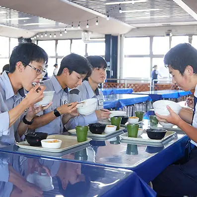 学食体験（無料ランチ）のイメージ