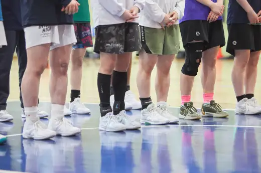 女子バスケットボール部のイメージ 