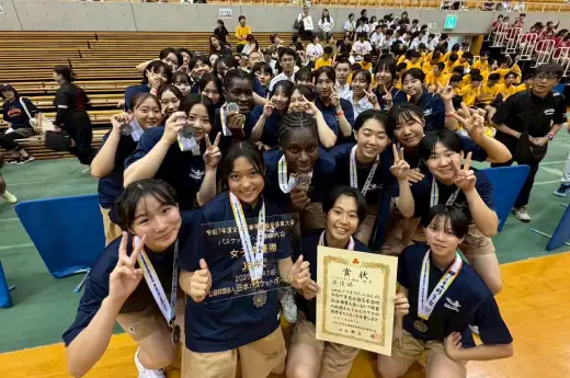 女子バスケットボール部のイメージ 