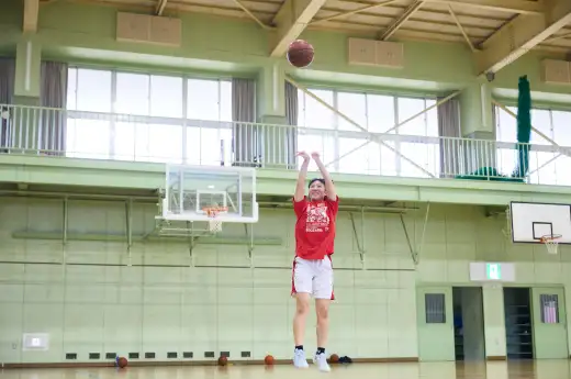 女子バスケットボール部のイメージ 
