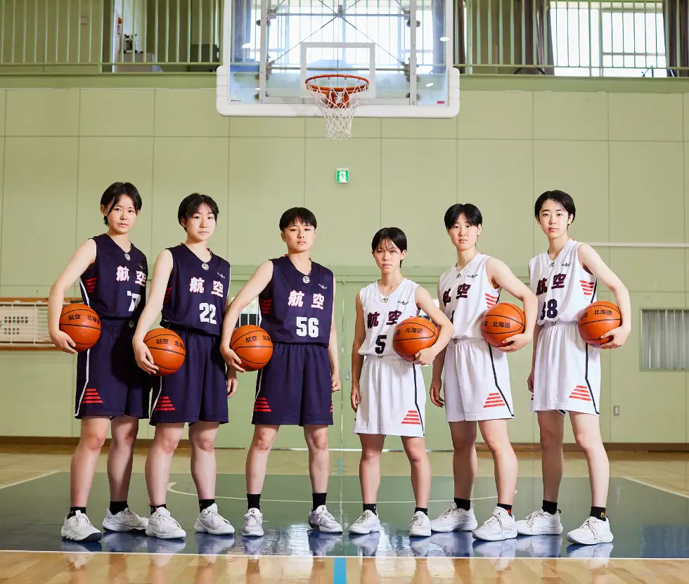 女子バスケットボール部イメージ1
