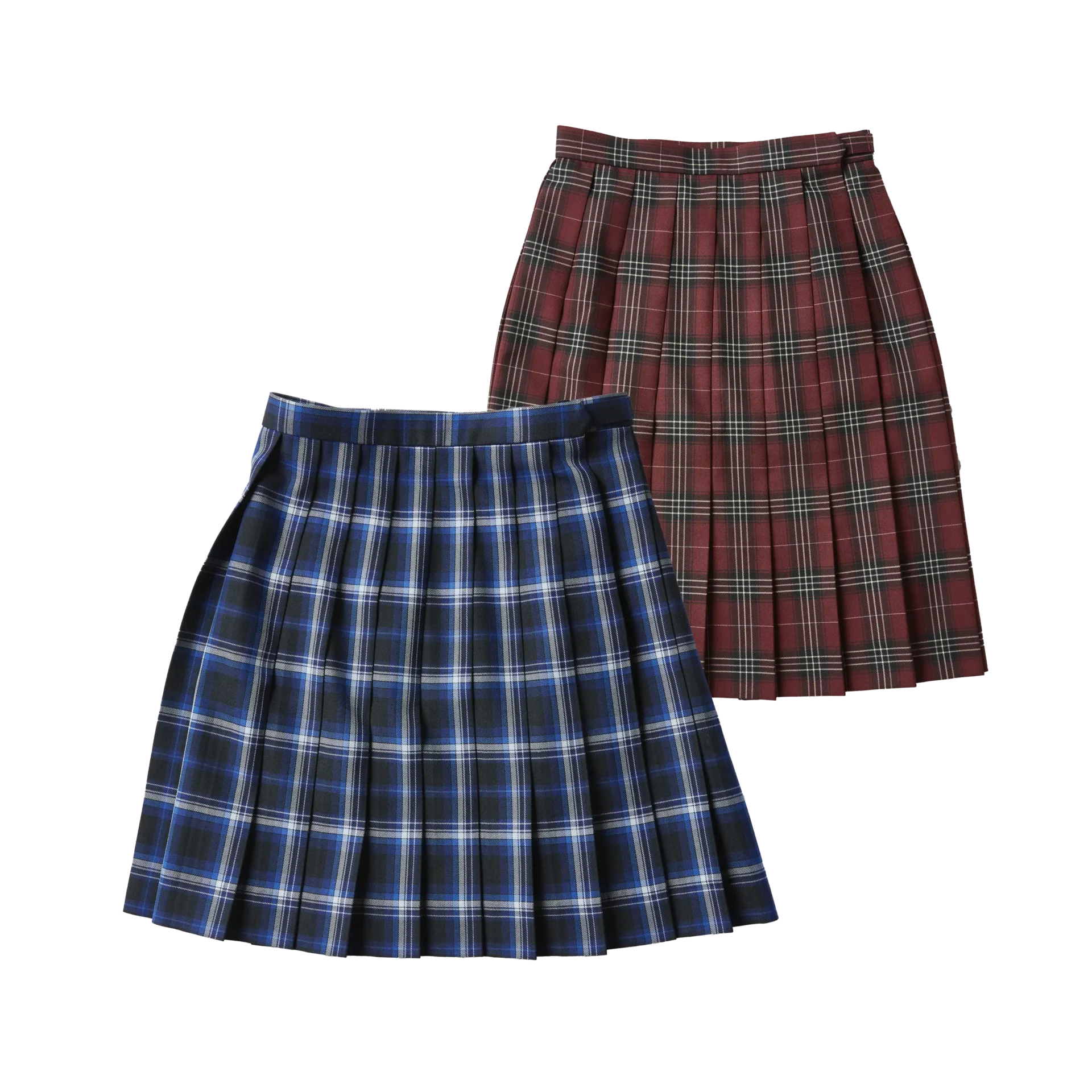 チェックスカートのイメージ