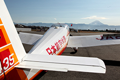 オープンキャンパスの写真 飛行機