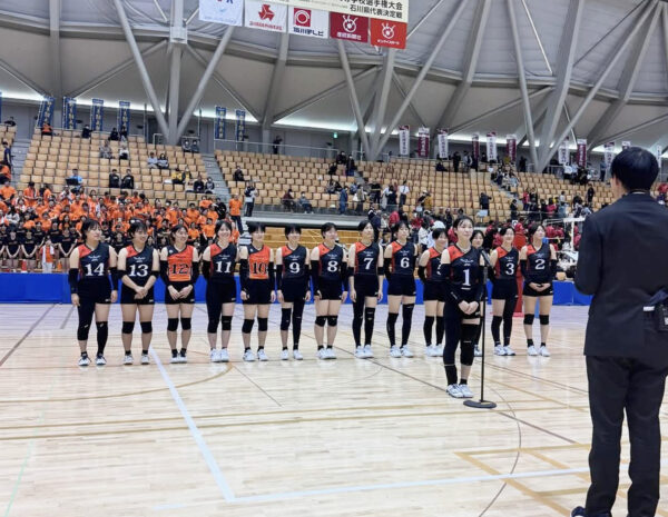 春高バレー予選優勝
