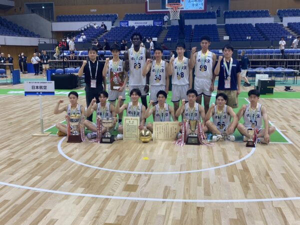 快挙！インターハイ優勝｜男子バスケットボール部のイメージ