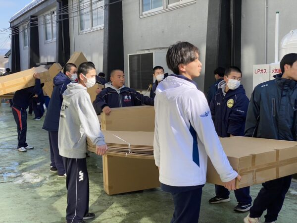 石川校受け入れ準備のイメージ