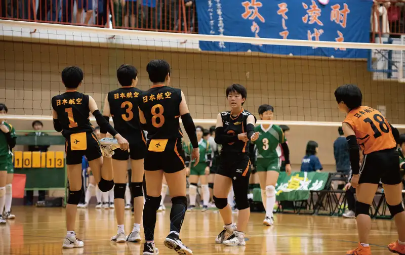 女子バレーボール部のイメージ